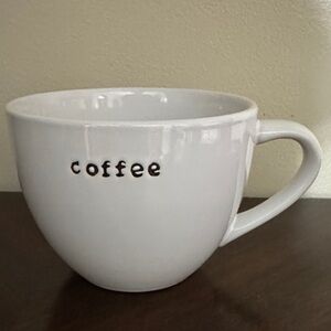Crate & Barrel oversized coffee cup/mug. 14oz